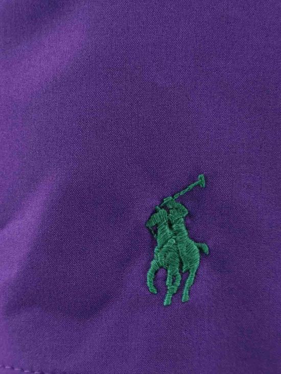 26SS 폴로 랄프로렌 포니 자수 스윔 쇼츠 710957782505 Purple - POLO RALPH LAUREN