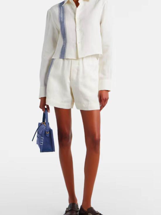 26SS JW앤더슨 숏팬츠 SR0136PG1898614 White - JW ANDERSON