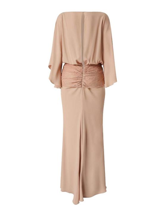 26SS 핑코 롱 원피스 106262A32YRADICCHIOQ35 Nude Neutrals - PINKO
