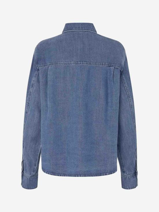 26SS 삼소앤삼소 셔츠 F26100095 Medium Wash - SAMSOE SAMSOE