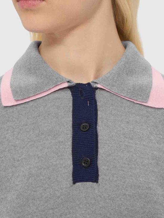 26SS 엠에스지엠 폴로 티셔츠 4041MDM19526729398 Grey - MSGM