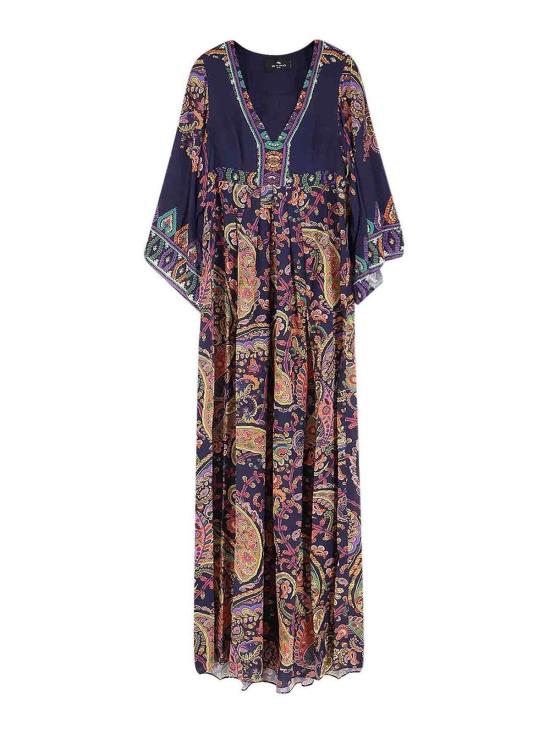 26SS 에트로 롱 원피스 WRHA018099SP4J0X0883 Multicolour