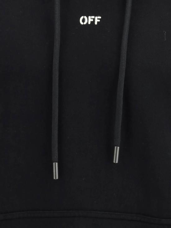 26SS 오프화이트 후드 티셔츠 44MBB085S26F00R001 Black - OFF WHITE