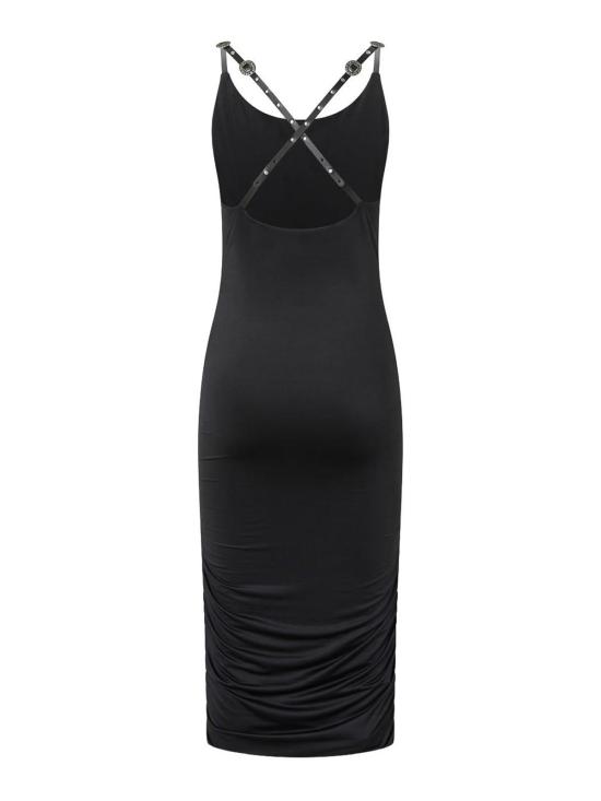 26SS 핑코 미디 스커트 106953A3C1CASSINOZ99 Black - PINKO