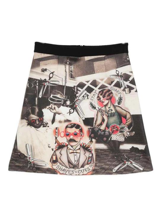 26SS THE ARTISTYLIST 미디 스커트 BARBERSKIRTMLT Multicolour