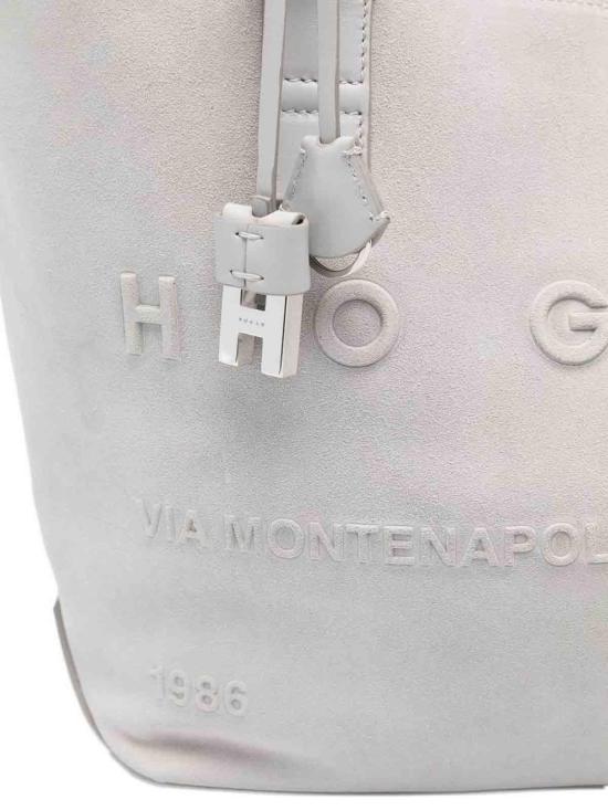 26SS 호간 토트백 KBW01TA0200UGM7D95 Grey - HOGAN