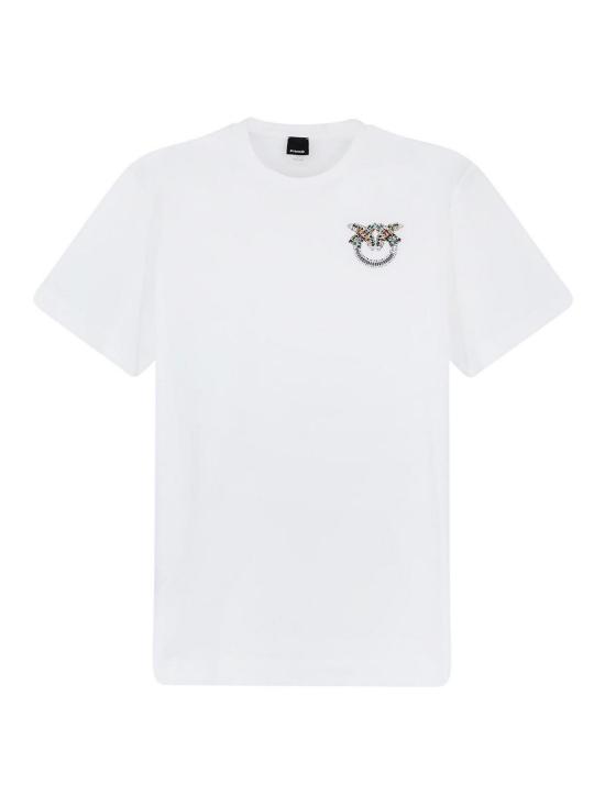 26SS 핑코 반팔 티셔츠 105526A33FZ05 White