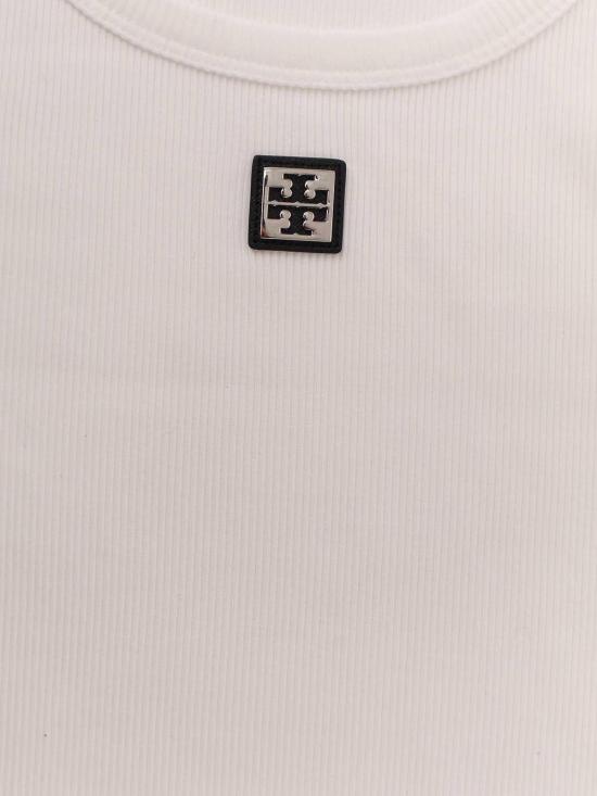 26SS 토리버치 민소매 티셔츠 165173047 White - TORY BURCH