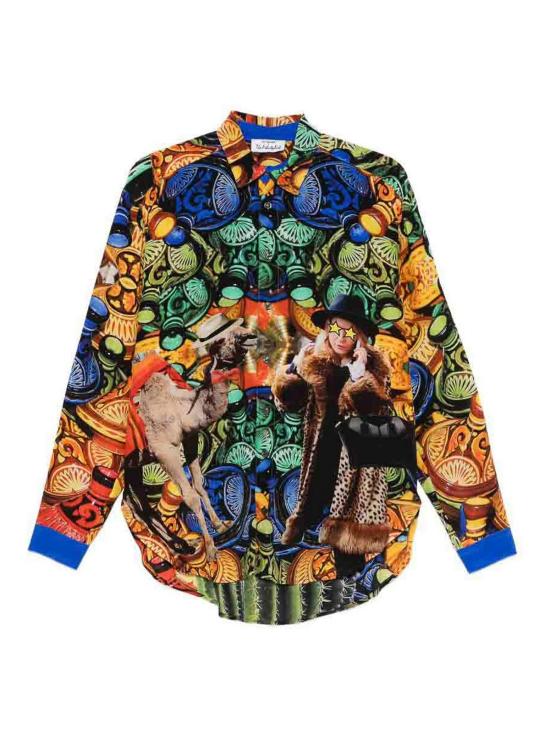 26SS THE ARTISTYLIST 블라우스 CAMELSHIRTMLT Multicolour