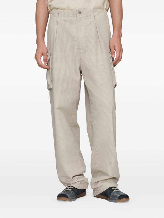 26SS 마르지엘라 코튼 블렌드 카고 트라우저 S50KA0708M35685115 Brown - MAISON MARGIELA