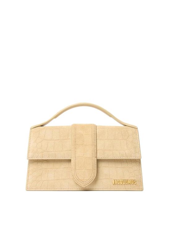 26SS 자크뮈스 라지 밤비노 크로스바디 플랩 백 BAW00007AC07A17150 Beige