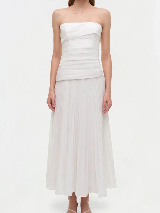 26SS 조나단 심카이 롱 원피스 3251183TWH White - JONATHAN SIMKHAI