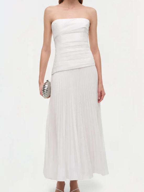 26SS 조나단 심카이 롱 원피스 3251183TWH White - JONATHAN SIMKHAI