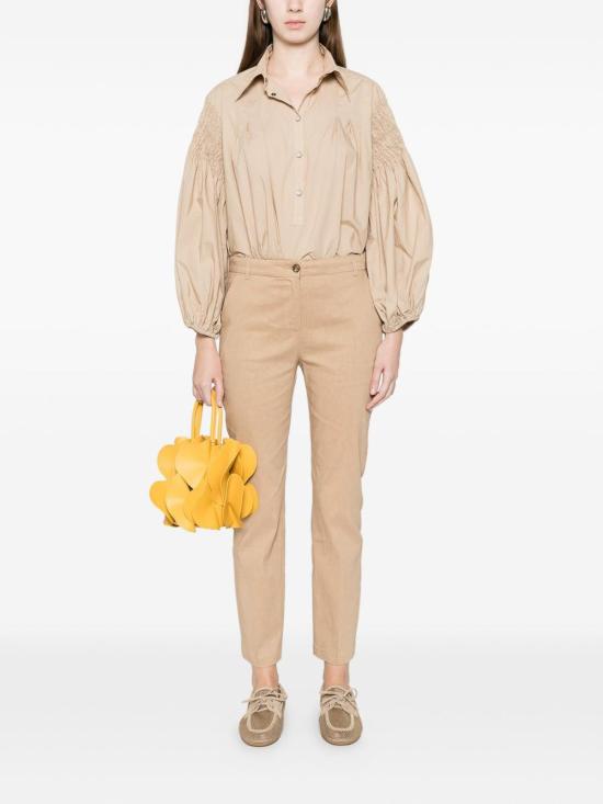 26SS 핑코 셔츠 106551A37HBOUQUETC36 Beige - PINKO