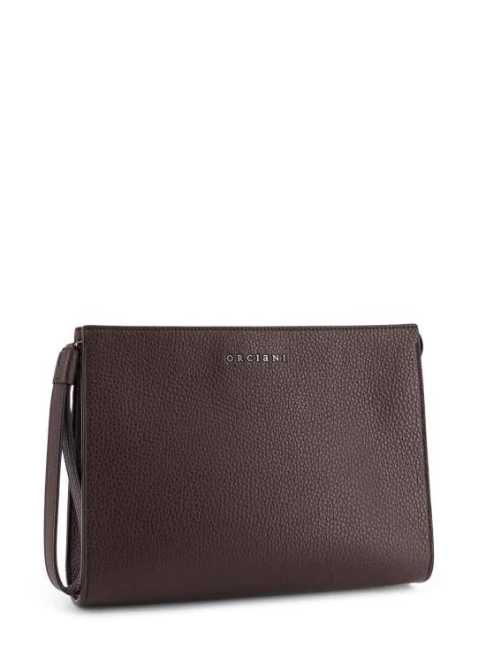 26SS 오르치아니 클러치/파우치 SU0127MICEBANO Dark Brown - ORCIANI