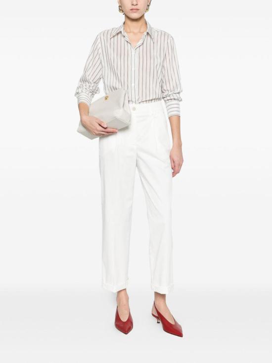 26SS 페세리코 수트 팬츠 A04865D01037002 White - PESERICO