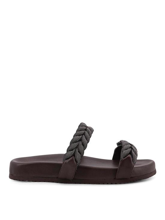 26SS 브루넬로 쿠치넬리 샌들 MZGAG3159C8279 Dark Brown