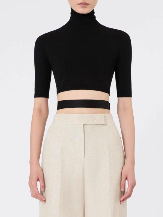 26SS 막스마라 터틀넥 2611361213600009 Black - MAX MARA