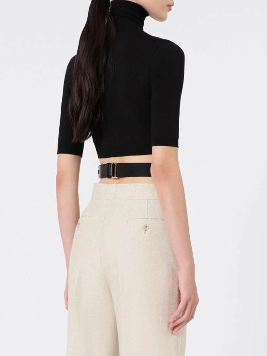 26SS 막스마라 터틀넥 2611361213600009 Black - MAX MARA