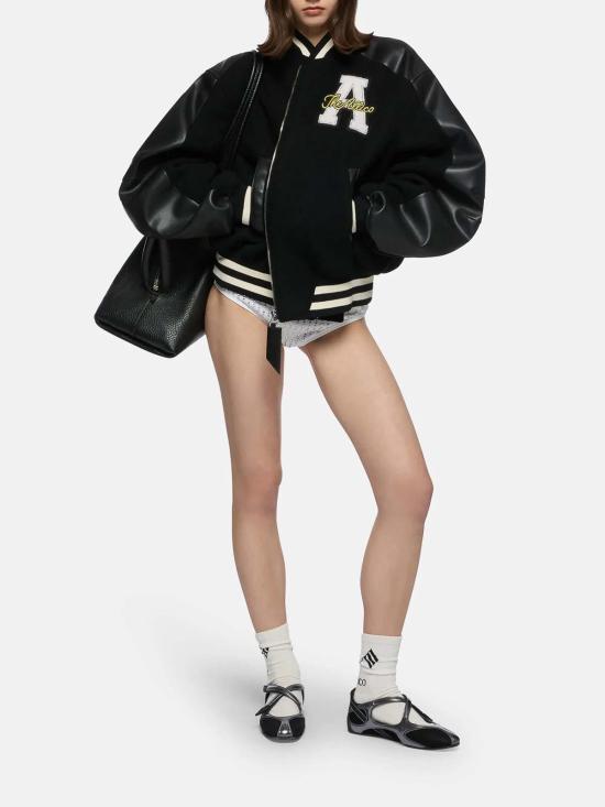 25FW 디 아티코 봄버 자켓 CB0092WWV058AA100 Black - THE ATTICO