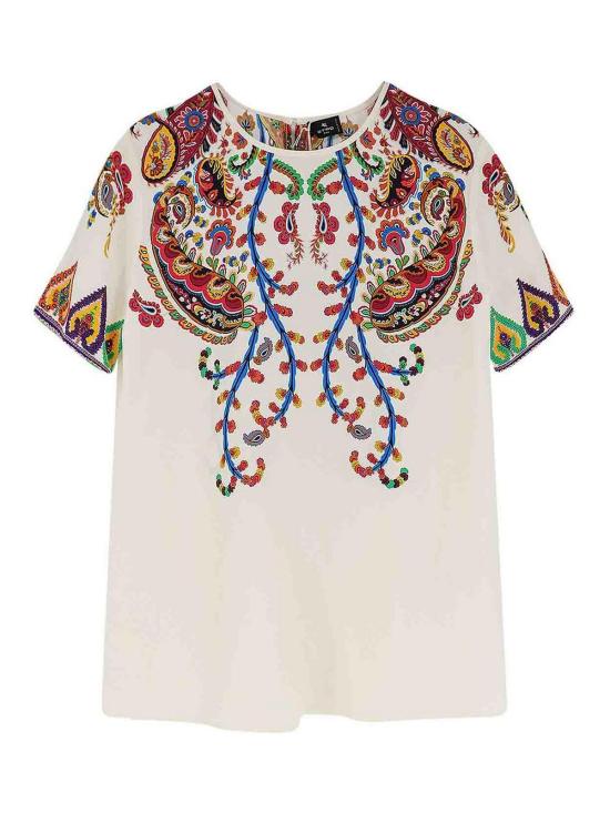 26SS 에트로 민소매 티셔츠 WRJA0025AKG21X0800 Multicolour