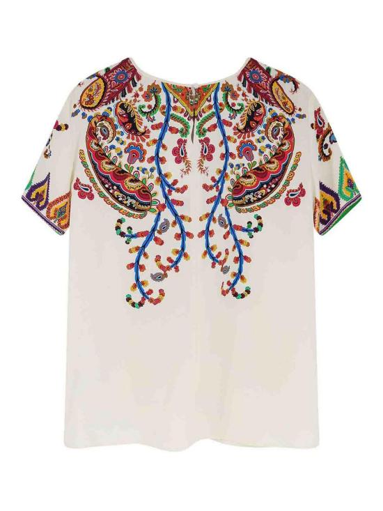 26SS 에트로 민소매 티셔츠 WRJA0025AKG21X0800 Multicolour - ETRO