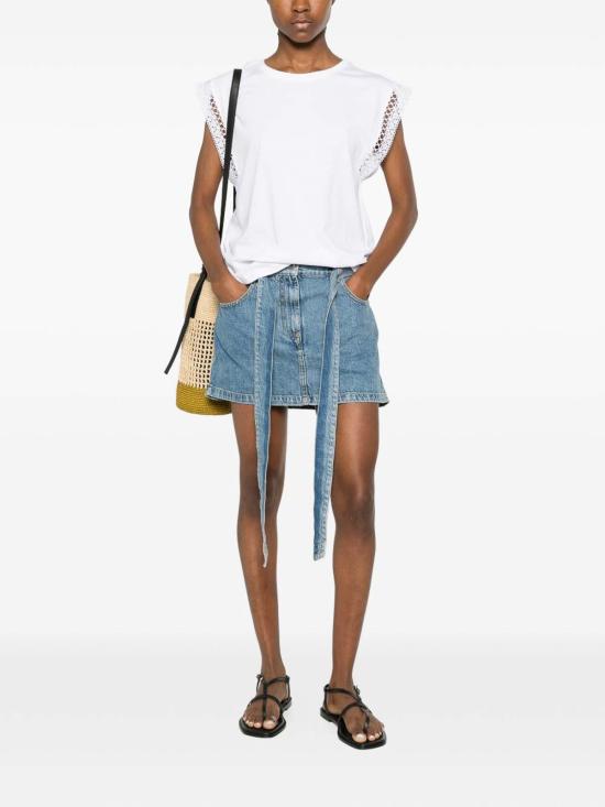 26SS 트윈셋 반팔 티셔츠 261TT206300001 White - TWINSET