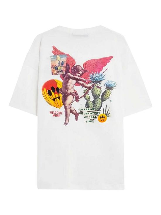 26SS 바로우 반팔 티셔츠 S6BWUATH032412 Dark Beige - BARROW