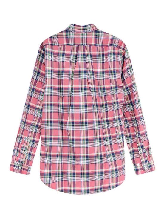 25FW 폴로 랄프로렌 커스텀 핏 체크 셔츠 710922273006 Blue - POLO RALPH LAUREN