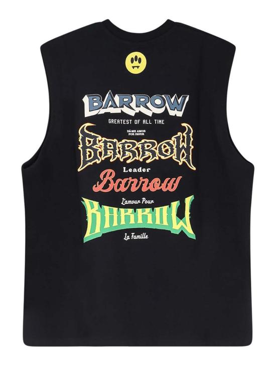 26SS 바로우 민소매 티셔츠 S6BWUATH023110 Black - BARROW