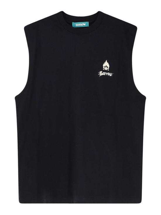 26SS 바로우 민소매 티셔츠 S6BWUATH023110 Black