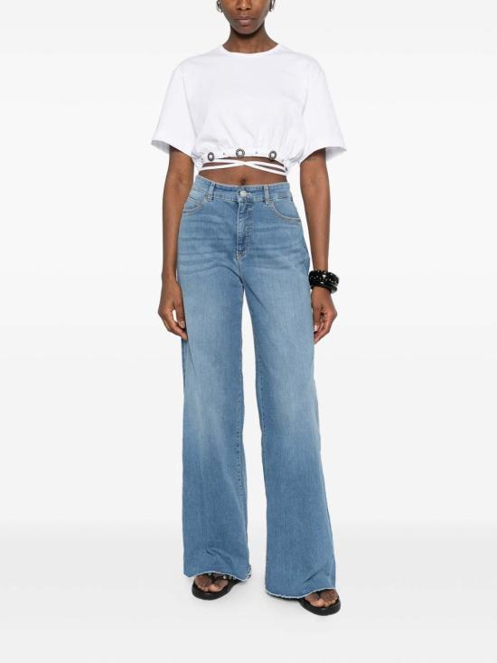 26SS 핑코 민소매 티셔츠 106907A3ARARIANOZ04 White - PINKO