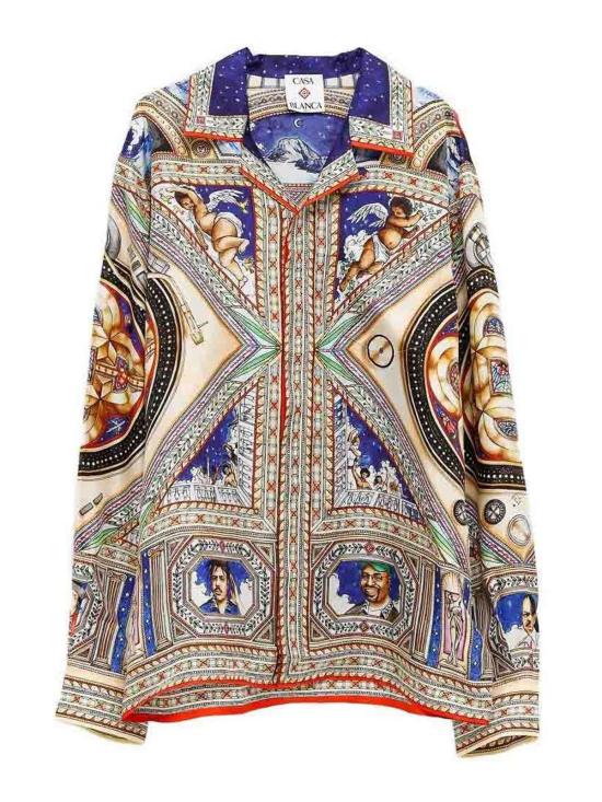 26SS 카사블랑카 긴팔 셔츠 MSS26SH00601 Multicolour