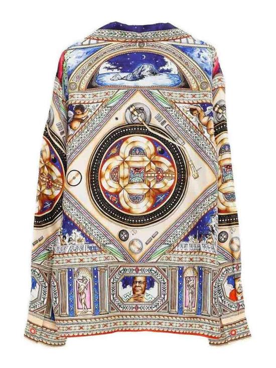 26SS 카사블랑카 긴팔 셔츠 MSS26SH00601 Multicolour - CASABLANCA