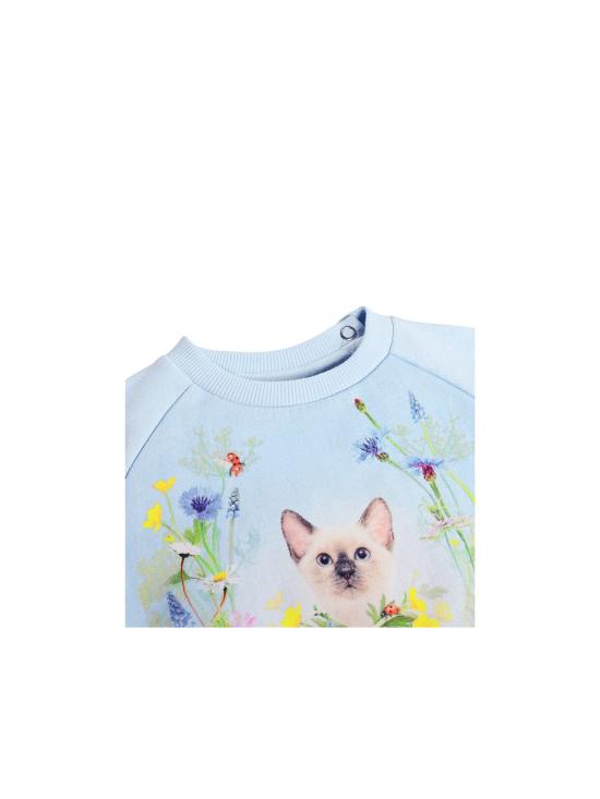 26SS [키즈] 몰로 티셔츠 6S26J203 9826 MEADOW KITTEN - MOLO