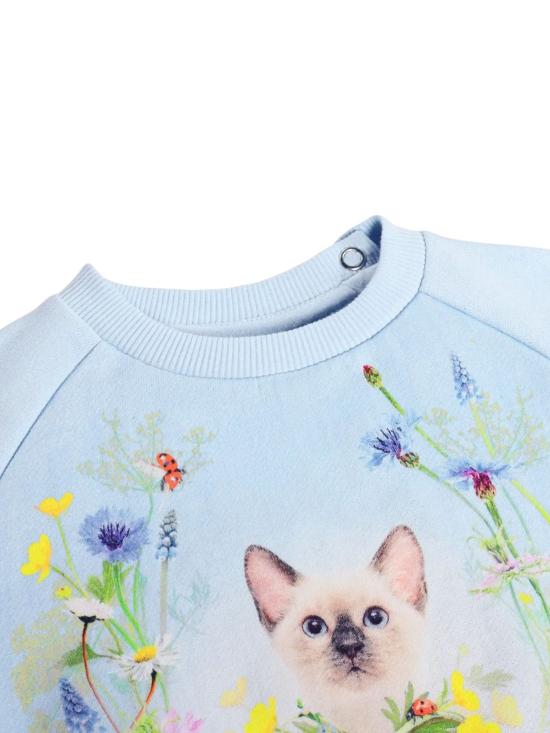 26SS [키즈] 몰로 티셔츠 6S26J203 9826 MEADOW KITTEN - MOLO