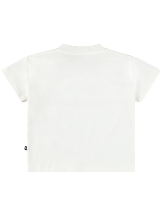 26SS [키즈] 몰로 티셔츠 6S26A210 5632 DAYLIGHT WHITE - MOLO