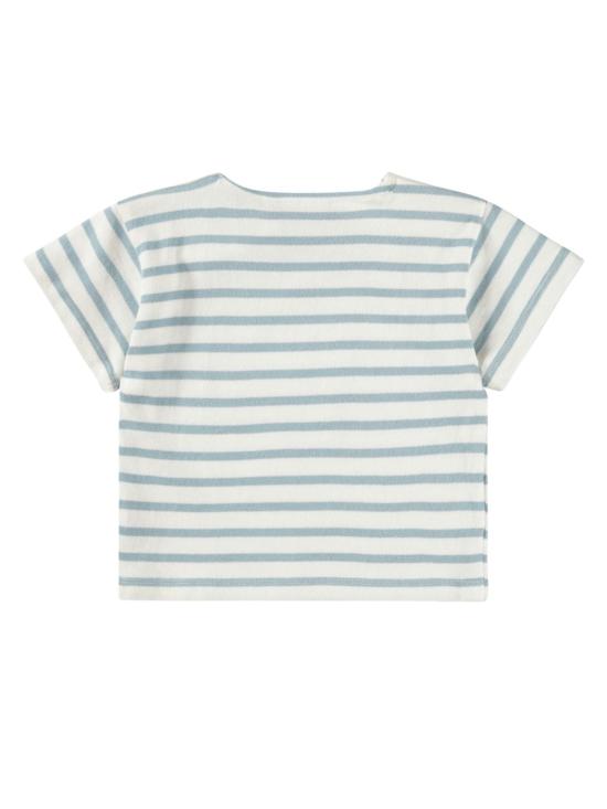 26SS [키즈] 몰로 티셔츠 6S26A211 5677 STREAM STRIPE - MOLO