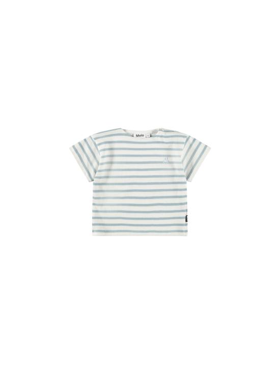 26SS [키즈] 몰로 티셔츠 6S26A211 5677 STREAM STRIPE - MOLO