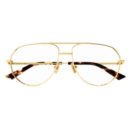 26SS 보테가베네타 선글라스 BV1302O 001 GOLD GOLD TRANSPARENT - BOTTEGA VENETA