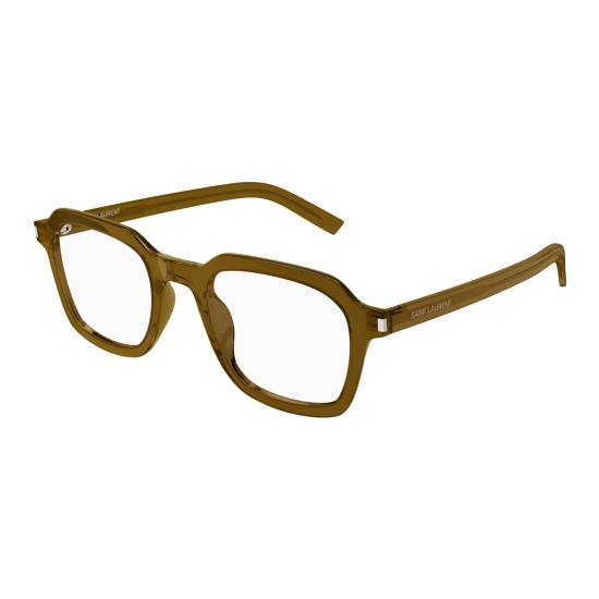 26SS 생로랑 선글라스 SL 715 SLIM OPT 005 BROWN BROWN TRANSPARENT - SAINT LAURENT