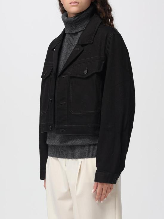 26SS 르메르 코튼 셔츠 자켓 OW1191 LD1055 999 BLACK DOM - LEMAIRE