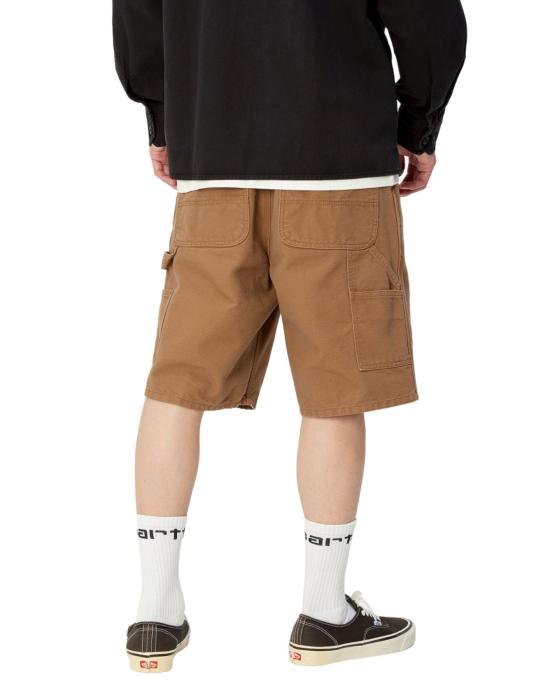 26SS 칼하트 WIP 싱글 니 쇼츠 I027942 HZ02 HAMILTON BROWN DOM - CARHARTT WIP