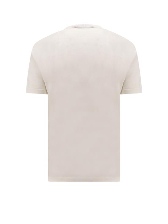 26SS 로로피아나 반팔 티셔츠 FAM7984 1000 WHITE DOM - LORO PIANA