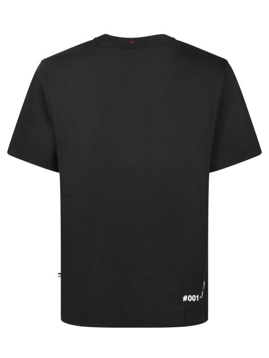 26SS 몽클레어 반팔 티셔츠 8C00010 89AZ9 999 BLACK DOM - MONCLER