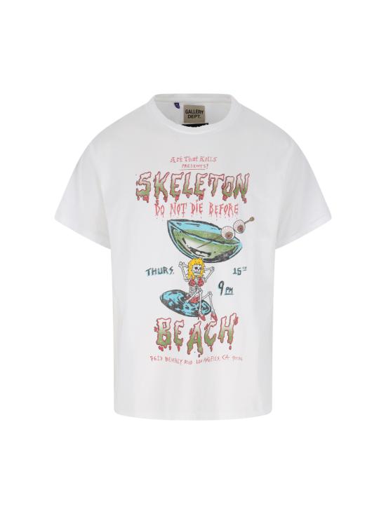 26SS 갤러리 디파트먼트 반팔 티셔츠 TOP011 CLEAN WHITE DOM