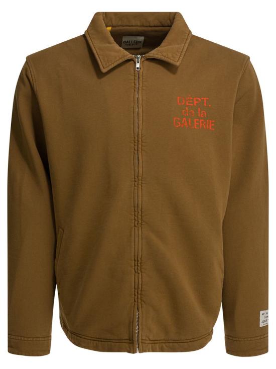 26SS 갤러리 디파트먼트 후드 티셔츠 MJ 50050 WASHED TAN DOM