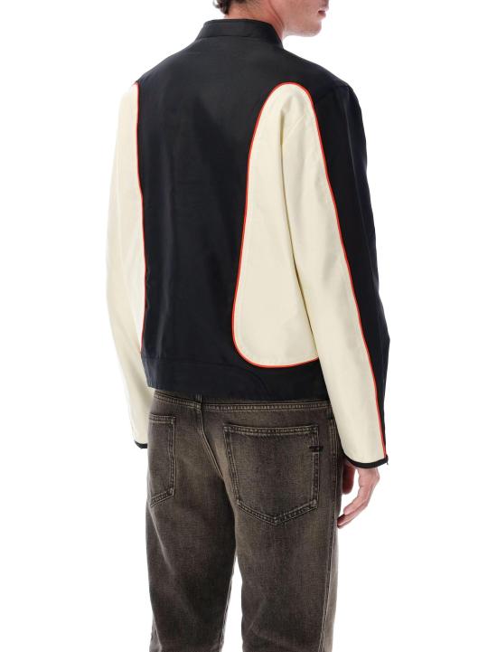 26SS 디젤 자켓 A19442 0PDAI 9XX BLACK DOM - DIESEL