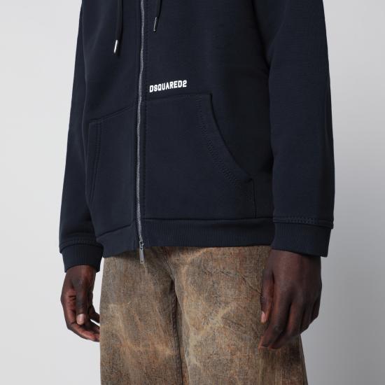 26SS 디스퀘어드2 후드 티셔츠 S74HG0185D25027 Blue - DSQUARED2