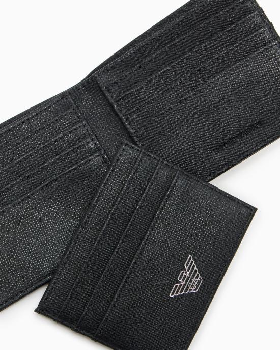 26SS 엠포리오 아르마니 남성지갑 Y4R237 Y138E 81072 Black - EMPORIO ARMANI